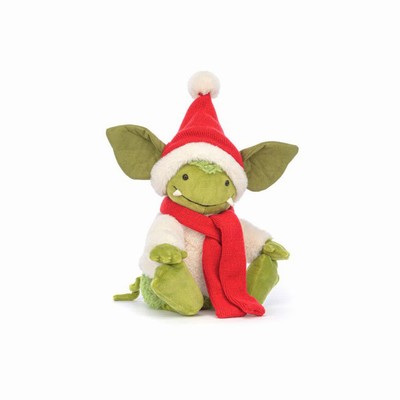 Jellycat Christmas Grizzo New Zealand | RJFIP5239